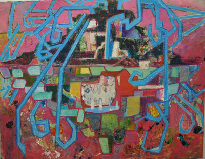 Mark McGreevy: Untitled, 2007 - 2008, oil on canvas, 70 x 90 cm; courtesy the artist